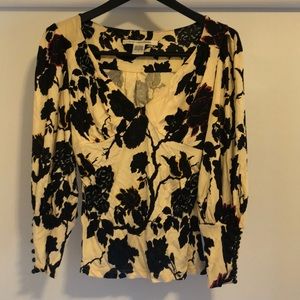 Diane von furstenberg viscose blouse